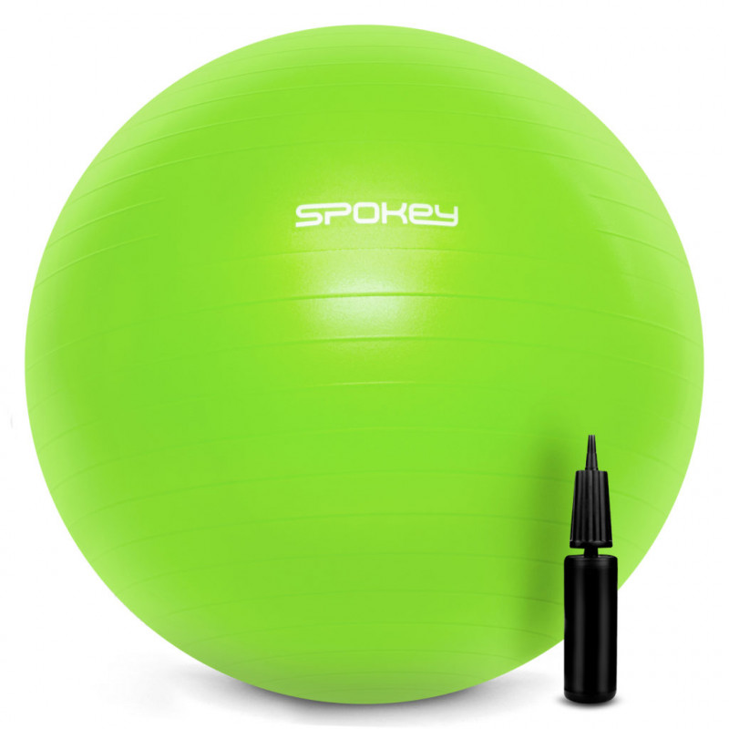 SPOKEY gymnastic ball FITBALL 75cm green ELEVEN COMMERCE SIA